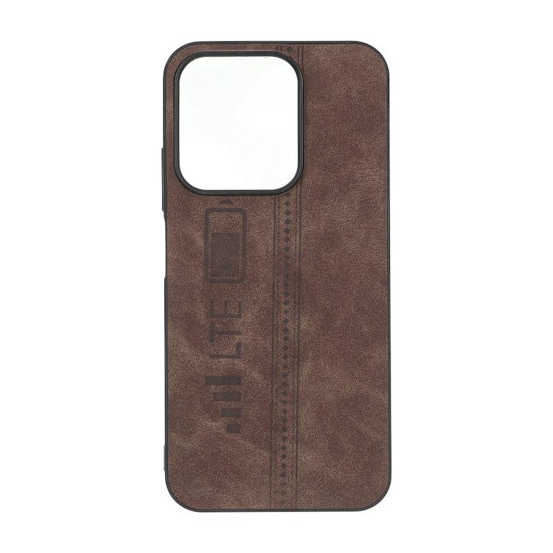 قاب گوشی Redmi 15C - Poco C85 شیائومی طرح LTE جیر سخت Hard Case قهوه ای کد 180600