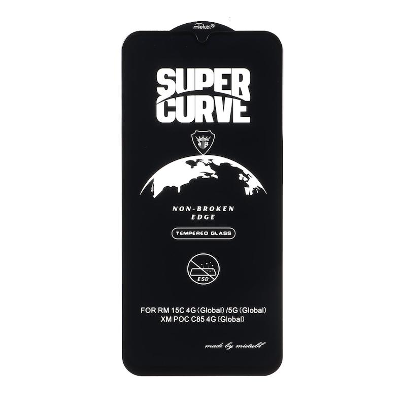 گلس گوشی Redmi 15C - Poco C85 شیائومی شیشه ای Mietubl میتوبل SUPER CURVE سری ESD اورجینال کد G188-180610