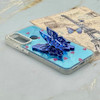 قاب گوشی Redmi Note 8 - Redmi Note 8 2021 شیائومی فانتزی IMD لنز نگین دار دور مات دکمه کرومی طرح قلب و پروانه کیوت کد 165837