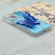قاب گوشی Redmi Note 10 4G - Redmi Note 10S - Poco M5S شیائومی فانتزی IMD لنز نگین دار دور مات دکمه کرومی طرح قلب و پروانه کیوت کد 165852