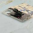 قاب گوشی Redmi Note 13 4G شیائومی فانتزی IMD لنز نگین دار دور مات دکمه کرومی طرح قلب و پروانه کیوت کد 165885