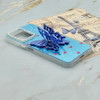 قاب گوشی Redmi Note 12 4G شیائومی فانتزی IMD لنز نگین دار دور مات دکمه کرومی طرح قلب و پروانه کیوت کد 165889