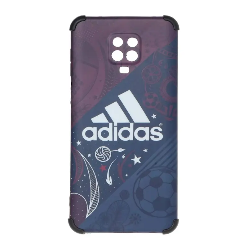 قاب گوشی Redmi Note 9S - Redmi Note 9 Pro شیائومی فانتزی هارد HARD ایربگ دار کپسولی محافظ لنز دار آدیداس adidas کد 180650