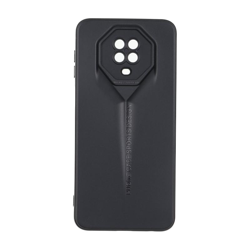 قاب گوشی Redmi Note 9S - Redmi Note 9 Pro شیائومی سری Porsche Design سیلیکونی ژله ای محافظ لنز دار مشکی کد 180655