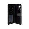 کیف گوشی Redmi Note 12S شیائومی مگنتی طرح چرم کتابی بنددار مشکی کد 180668