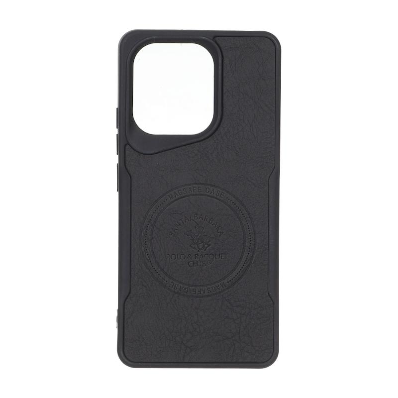 قاب گوشی Redmi Note 13 4G شیائومی سیلیکونی نیوزون جیر پولو POLO لاکچری مشکی کد 180680