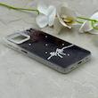 قاب گوشی Galaxy A22 4G - M32 4G سامسونگ فانتزی ماربل IMD لنز نگین دار دور مات دکمه کرومی طرح پاپیون کیوت کد 166163