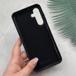 قاب گوشی Galaxy A16 سامسونگ چرمی سخت یونیک نیلکین Nillkin داخل پارچه ای مشکی کد E2-166535