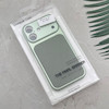 قاب گوشی iPhone 16 آیفون تبدیل سری 17 Tech Woven Case پشت سخت جیر محافظ لنز دار شیشه ای سبز کد 166715