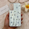 قاب گوشی Galaxy A24 سامسونگ فانتزی سخت Hard لیزری IMD طرح آدم برفی کد 164992