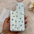 قاب گوشی Redmi A5 - Poco C71 شیائومی فانتزی سخت Hard لیزری IMD طرح آدم برفی کد 165045