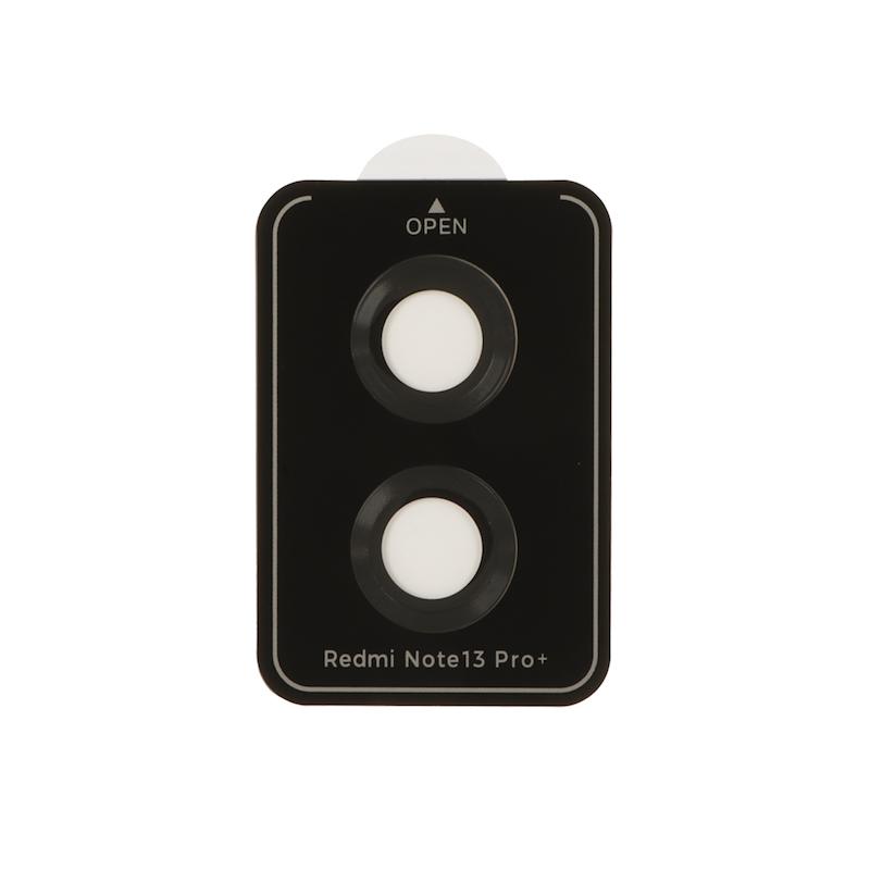 محافظ لنز دوربین گوشی Redmi Note 13 Pro Plus شیائومی اورجینال محافظ لنز Camera Lens رینگی فلزی مشکی کد 180727