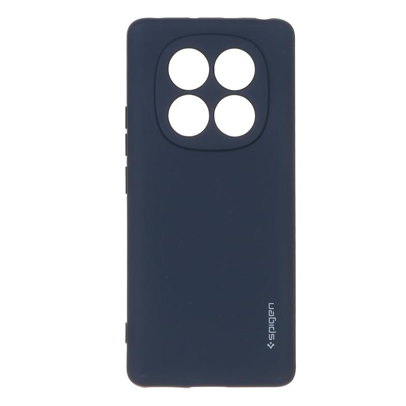 قاب گوشی Redmi Note 14 Pro 4G شیائومی سیلیکونی ژله ای PC برند SPIGEN اسپیگن سرمه ای کد 180744