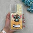 قاب گوشی Galaxy A56 سامسونگ اکلیلی بالشتی عروسکی برجسته طرح استیج STITCH کد 166480