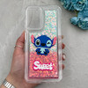 قاب گوشی Galaxy A13 4G - A04S سامسونگ اکلیلی بالشتی عروسکی برجسته طرح استیج STITCH کد 166489