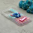 قاب گوشی Redmi Note 14 4G شیائومی اکلیلی بالشتی عروسکی برجسته طرح استیج STITCH کد 166511