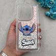 قاب گوشی Redmi Note 14 4G شیائومی اکلیلی بالشتی عروسکی برجسته طرح استیج STITCH کد 166512