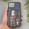 قاب گوشی iPhone 13 - iPhone 14 آیفون طلقی اورجینال هارد PC فانتزی طرح دخترونه کد 166735