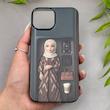 قاب گوشی iPhone 13 - iPhone 14 آیفون طلقی اورجینال هارد PC فانتزی طرح دخترونه کد 166735