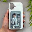 قاب گوشی iPhone 16 آیفون طلقی اورجینال هارد PC فانتزی طرح دخترونه کد 166744