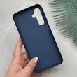 قاب گوشی Galaxy A16 سامسونگ چرمی سخت یونیک نیلکین Nillkin داخل پارچه ای سرمه ای کد E2-166537