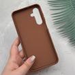 قاب گوشی Galaxy A16 سامسونگ چرمی سخت یونیک نیلکین Nillkin داخل پارچه ای قهوه ای کد E2-166538