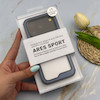 قاب گوشی iPhone 17 Pro آیفون اورجینال کی زد دو KZDOO سری ARES SPORT طرح طلقی شیشه ای شفاف دور فلزی سرمه ای کد 163157