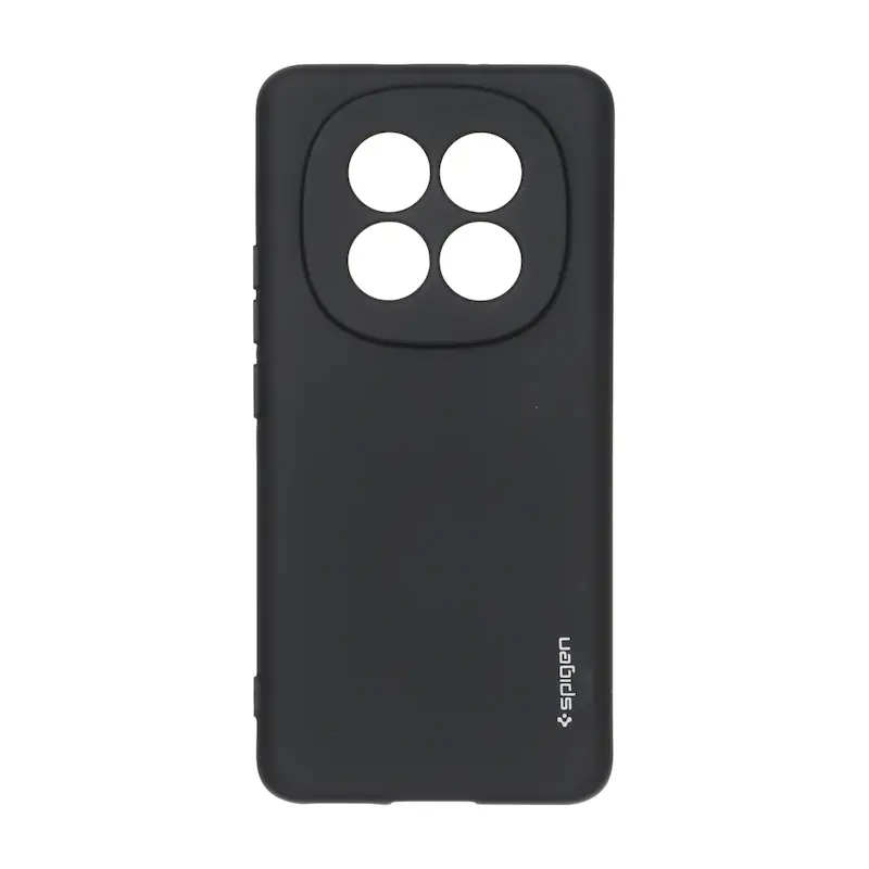 قاب گوشی Redmi Note 15 4G شیائومی سیلیکونی ژله ای PC برند SPIGEN اسپیگن مشکی کد E12-180776