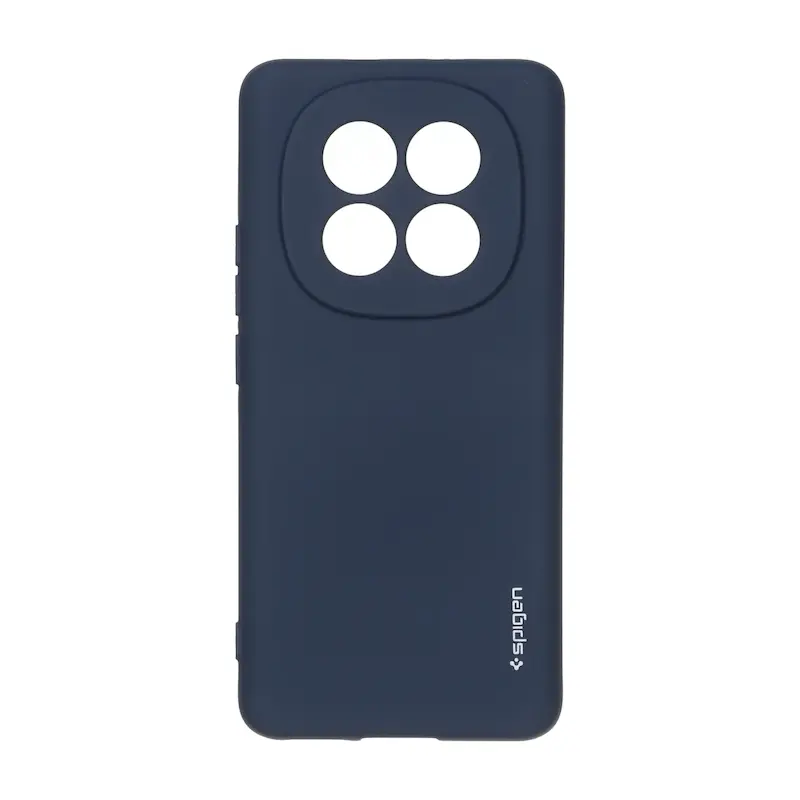 قاب گوشی Redmi Note 15 4G شیائومی سیلیکونی ژله ای PC برند SPIGEN اسپیگن سرمه ای کد E12-180781