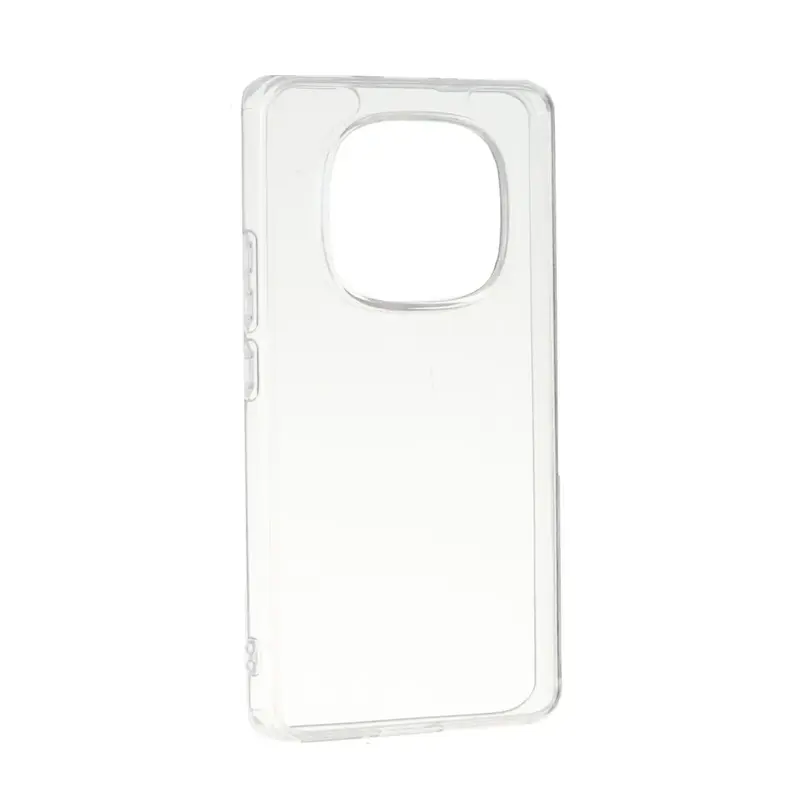 قاب گوشی Redmi Note 15 4G شیائومی پشت طلقی HARD سخت شیشه ای شفاف محافظ لنزدار کپسولی بی رنگ کد E35-180782