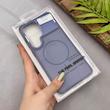 قاب گوشی Galaxy S26 Ultra سامسونگ لوکس اورجینال Hard Case مات مگ سیف دار یونیک کیس دولرو Dulero Shock Proof سرمه ای کد 167035