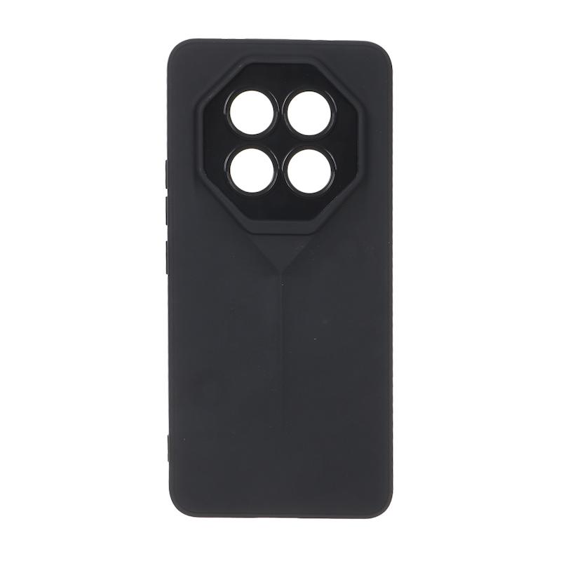 قاب گوشی Redmi Note 15 Pro 4G شیائومی سری Porsche Design سیلیکونی ژله ای محافظ لنز دار مشکی کد 180786