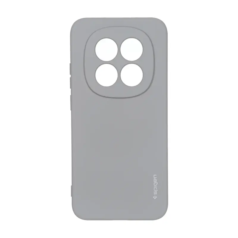 قاب گوشی Redmi Note 15 Pro 5G شیائومی سیلیکونی ژله ای PC برند SPIGEN اسپیگن طوسی کد E12-180809