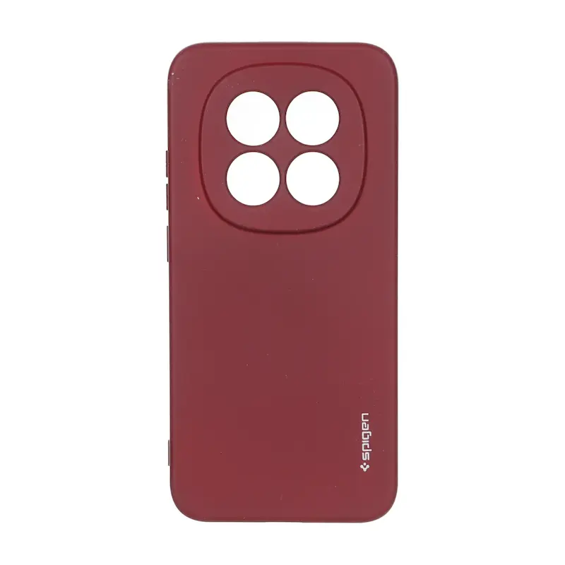 قاب گوشی Redmi Note 15 Pro 5G شیائومی سیلیکونی ژله ای PC برند SPIGEN اسپیگن زرشکی کد E12-180811