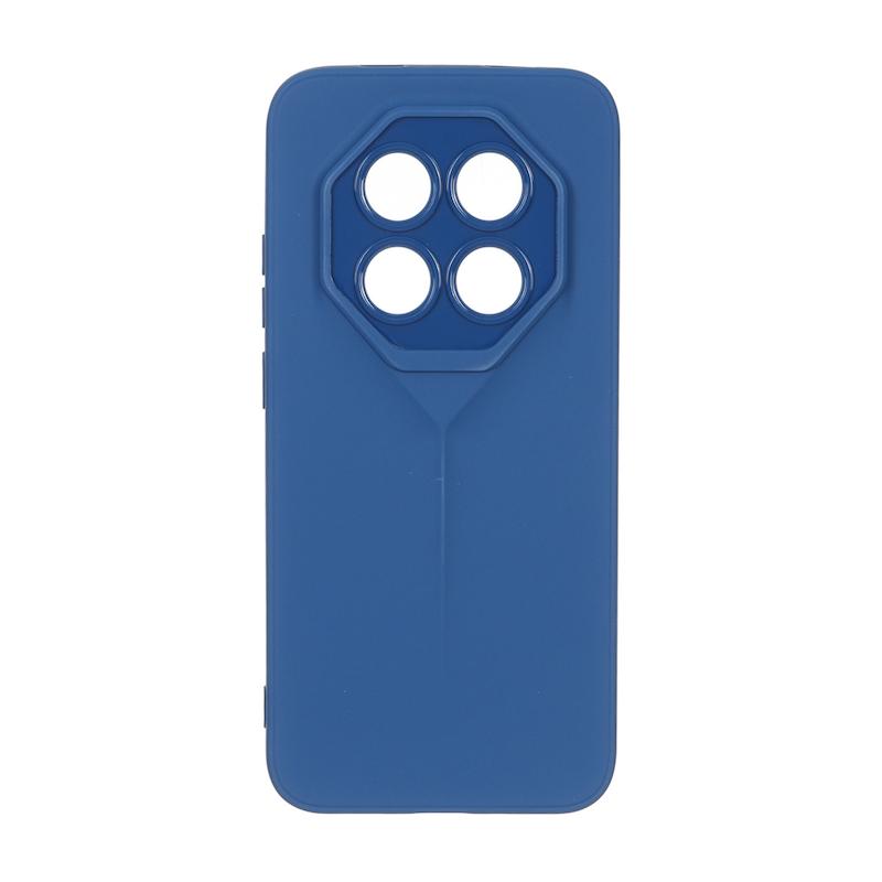 قاب گوشی Redmi Note 15 Pro 5G شیائومی سری Porsche Design سیلیکونی ژله ای محافظ لنز دار آبی کد E69-180814