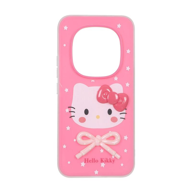 قاب گوشی Redmi Note 15 Pro Plus شیائومی پاستیلی مات دوتیکه فانتزی SO CUTE طرح کیتی کیوت سرخابی کد 180840