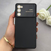قاب گوشی Galaxy S20 FE سامسونگ سیلیکونی Camera Lens زیر بسته طرح 17 SERIES محافظ لنز دار مشکی کد 163385