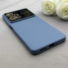 قاب گوشی Redmi Note 12 Pro 5G شیائومی سیلیکونی Camera Lens زیر بسته طرح 17 SERIES محافظ لنز دار آبی کد 163412