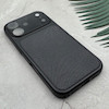 قاب گوشی iPhone 16 آیفون تبدیل سری 17 Tech Woven Case پشت سخت جیر محافظ لنز دار شیشه ای مشکی کد 166716
