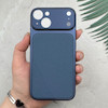 قاب گوشی iPhone 13 آیفون تبدیل سری 17 Tech Woven Case پشت سخت جیر محافظ لنز دار شیشه ای سرمه ای کد 166718