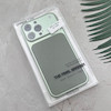 قاب گوشی iPhone 16 Pro Max آیفون تبدیل سری 17 Tech Woven Case پشت سخت جیر محافظ لنز دار شیشه ای سبز کد 166722