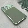 قاب گوشی iPhone 16 Pro Max آیفون تبدیل سری 17 Tech Woven Case پشت سخت جیر محافظ لنز دار شیشه ای سبز کد 166722