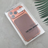 قاب گوشی iPhone 17 Pro Max آیفون تبدیل سری 17 Tech Woven Case پشت سخت جیر محافظ لنز دار شیشه ای نارنجی کد 166723