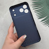 قاب گوشی iPhone 17 Pro Max آیفون تبدیل سری 17 Tech Woven Case پشت سخت جیر محافظ لنز دار شیشه ای سرمه ای کد 166724