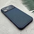 قاب گوشی iPhone 17 Pro Max آیفون تبدیل سری 17 Tech Woven Case پشت سخت جیر محافظ لنز دار شیشه ای سرمه ای کد 166724