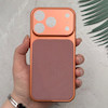 قاب گوشی iPhone 17 Pro آیفون تبدیل سری 17 Tech Woven Case پشت سخت جیر محافظ لنز دار شیشه ای نارنجی کد 166726