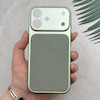 قاب گوشی iPhone 17 آیفون تبدیل سری 17 Tech Woven Case پشت سخت جیر محافظ لنز دار شیشه ای سبز کد 166728