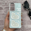 قاب گوشی Galaxy A05S سامسونگ اورجینال فانتزی سخت آینه ای لنز کرومی ایربگ دار طرح کیتی کیوت کد 167183