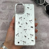 قاب گوشی Galaxy A06 سامسونگ اورجینال فانتزی سخت آینه ای لنز کرومی ایربگ دار طرح پاپیون کیوت کد 167187