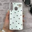 قاب گوشی Galaxy A20S سامسونگ اورجینال فانتزی سخت آینه ای لنز کرومی ایربگ دار طرح قلب کیوت کد E23-167262